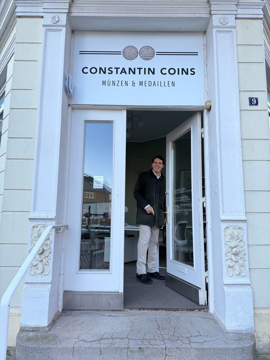 Constantin Coins - Ihr Münzhändler in Hamburg